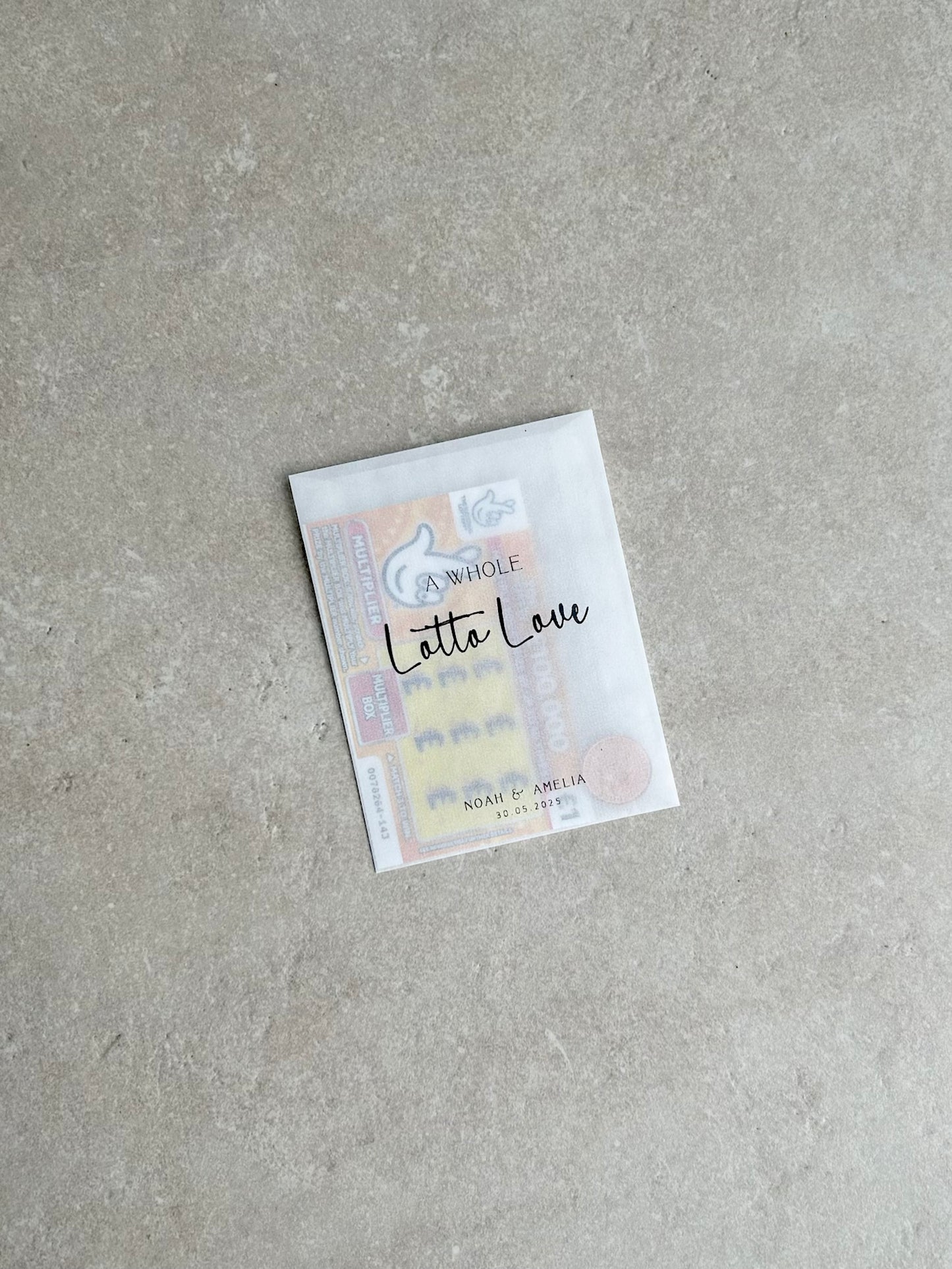 Any Design Personalised Wedding | Wedding Scratch Card Favour Packs | For Richer For Poorer | Tied the Knot | We Hope Your Get Lucky