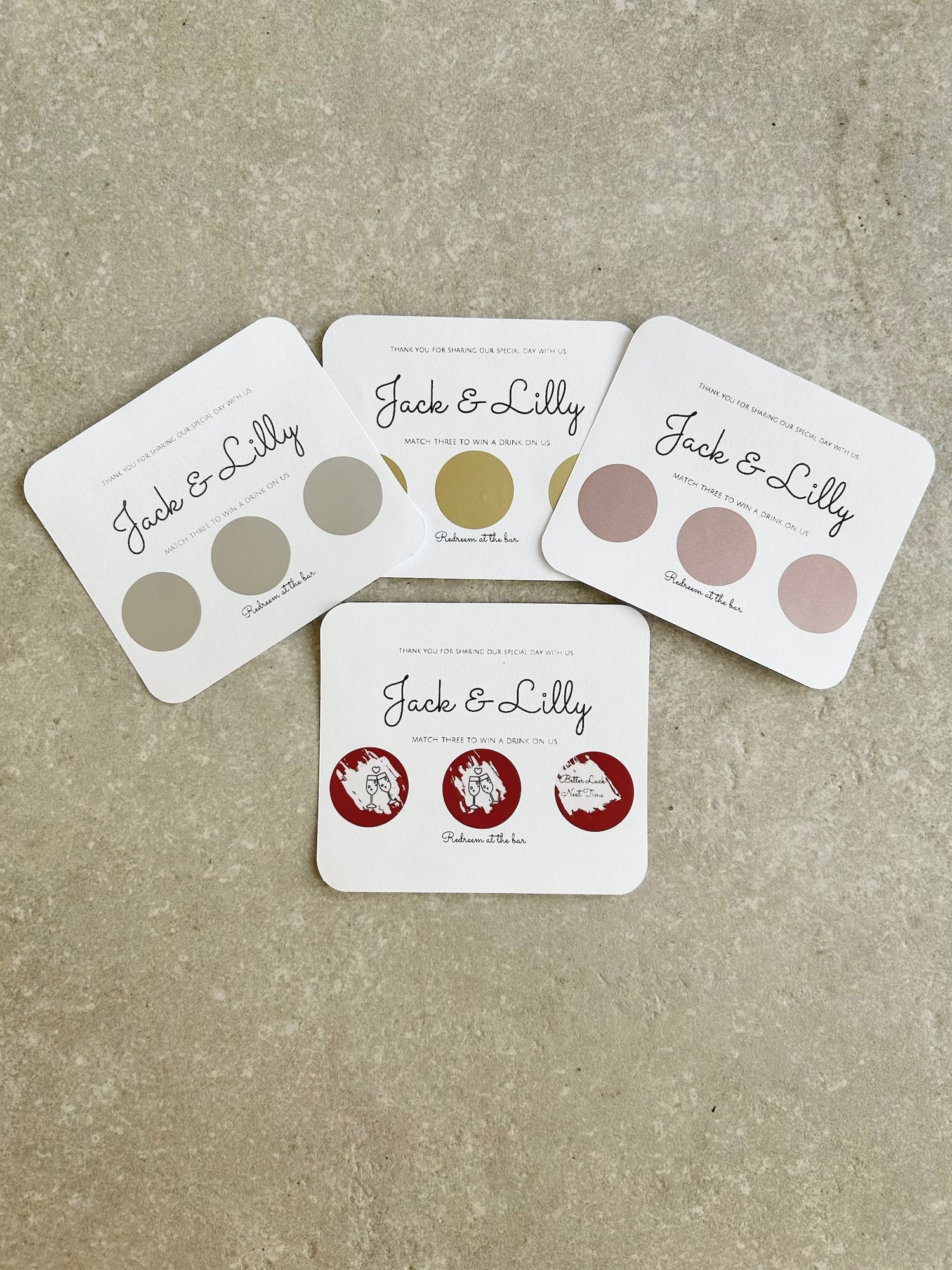 Scratch Card Tokens