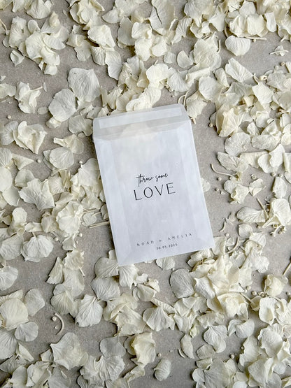 Personalised Biodegradable Wedding Confetti Packs – Throw Some Love 3