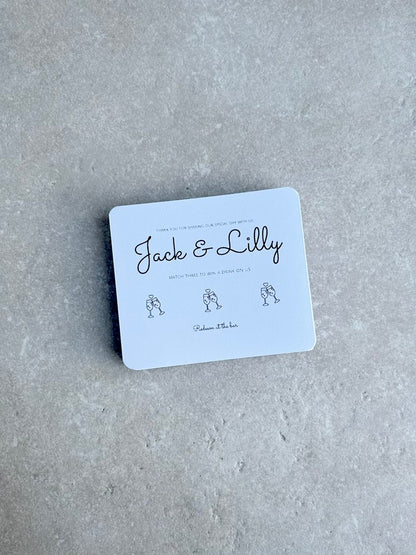 Personalised Wedding Favours For Guests, Scratch Card, Custom, Drink Token, Scratchcards