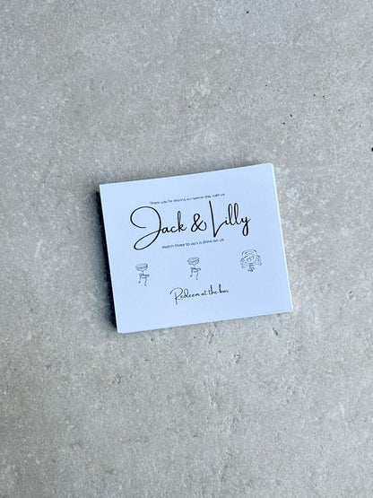 Personalised Wedding Favours For Guests, Scratch Card, Custom, Drink Token, Scratchcards