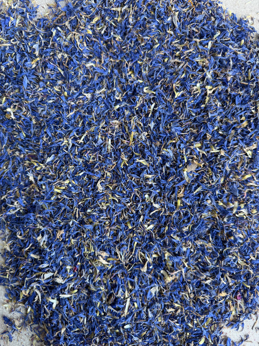 10 Handfuls | Blue Cornflower Petal Natural Wedding Confetti | 100% Natural & Biodegradable