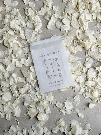 Personalised Wedding Confetti & Tissue Packs