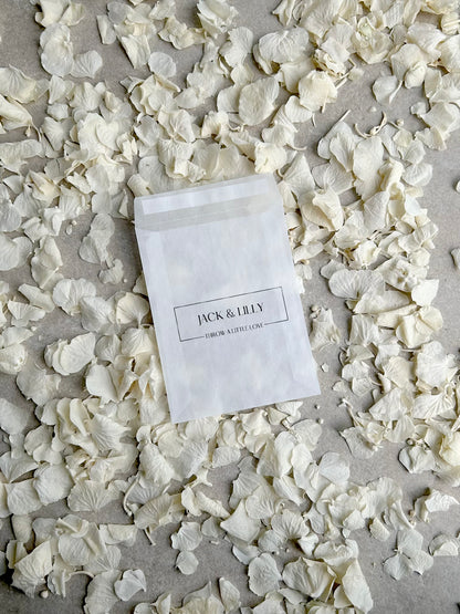 Any Design Personalised Wedding Confetti Packs | Personalised Wedding Tissue Packs | Throw Some Love | Confetti Packs | Tissue Packets