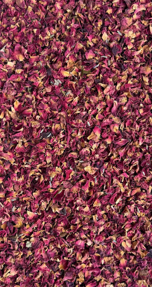 10 Handfuls | Rose & Lavender Petal Natural Wedding Confetti | 100% Natural & Biodegradable